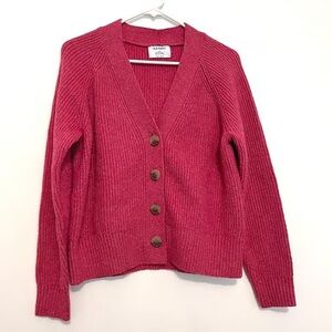 Old Navy Women's Fuchsia Cardigan Sweater
